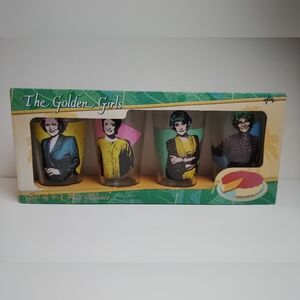 The Golden Girls Collectibles 16 oz. Pint Glasses by Just Funky ~ Set of 4